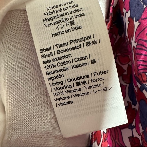 J. Crew V-Neck Midi Dress in Berry Floral Size Small - Picture 11 of 11